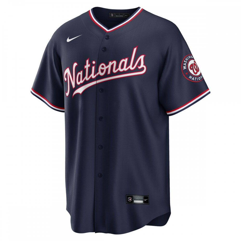 Max Scherzer Washington Nationals Alternate Replica Player Name Jersey - Navy-Pro Kit Vault | Brand New 26/27 Sports Jerseys